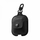 Twelve South AirSnap leather protective case with clip for AirPods - Black
