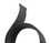 aiino - Koa cinturino per Apple Watch (Serie 1-9) 42-45 mm - Ardesia Black