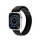 aiino - Vertical Cinturino per Apple Watch (Serie 1-9) 42-49 mm - Black