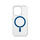 aiino - Frozen Custodia con magnete per iPhone 15 Pro Max - Blue