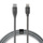 aiino - Helmet cable MFI USB-C to Lightning 1 mt. - Space Grey