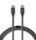 aiino - Helmet cable USB-C to USB-C - 1 mt. - Space Grey