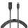 aiino - Helmet cable USB to Lightning USB 1 meter - Space Grey