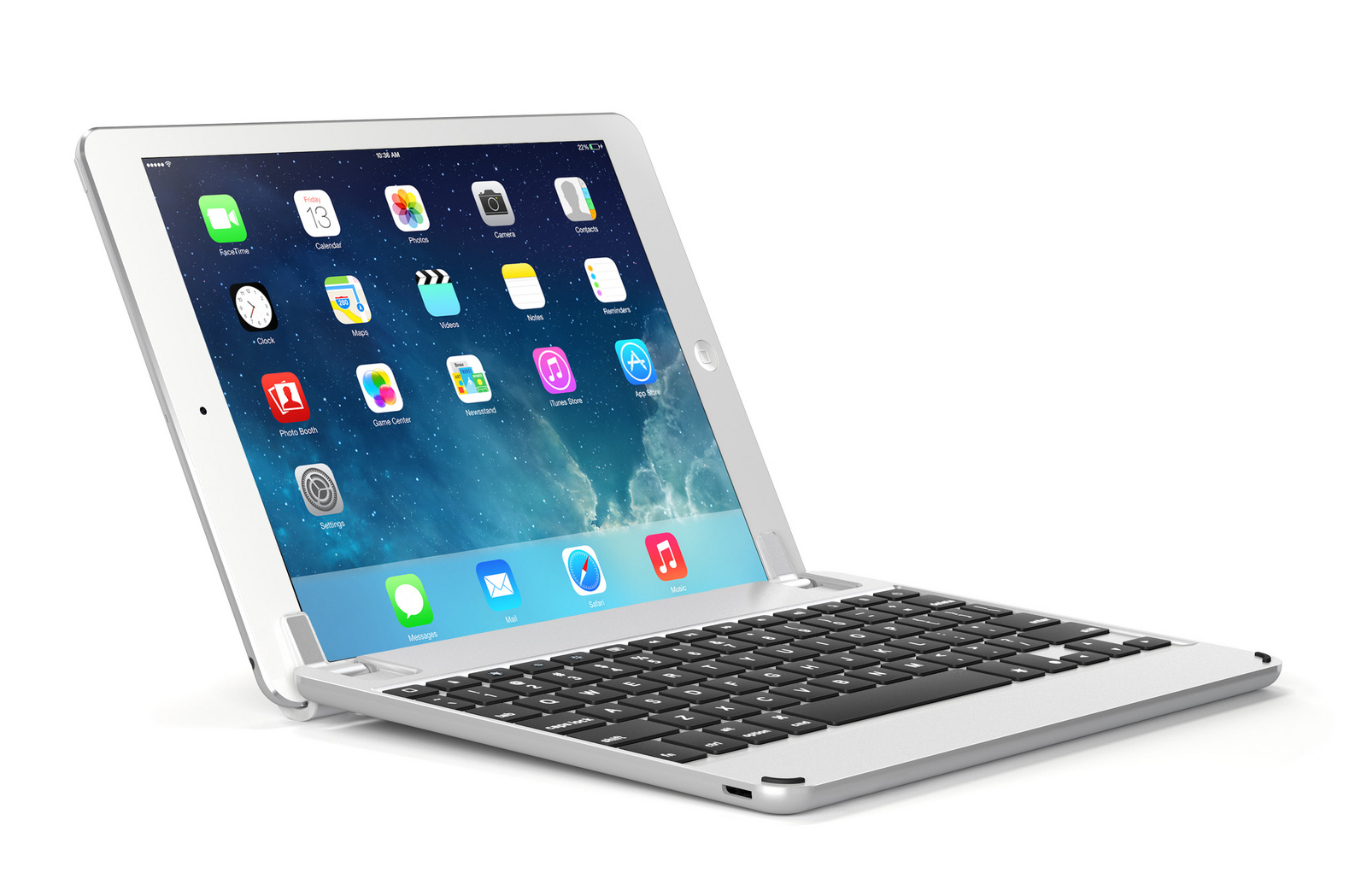 Brydge keyboard for iPad - silver