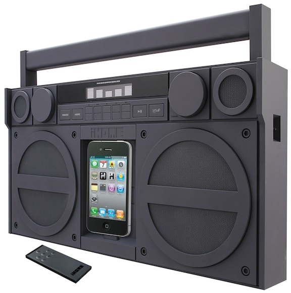 iHome iP4 boombox portatile audio musica mp3 iPhone iPod radio feste